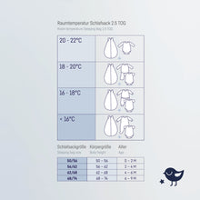 Lade das Bild in den Galerie-Viewer, Premium Baby-Schlafsack aus zertifizierter Musselin-Baumwolle
