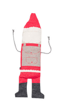 Lade das Bild in den Galerie-Viewer, Kinder Kuscheldecke Weihnachtsmann Decke in Puppe Geschenkidee
